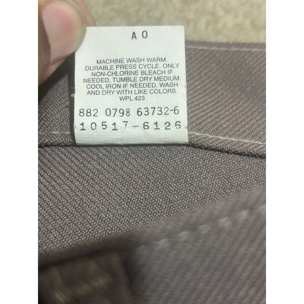 Vintage Levi's Mens 40x30 Brown Made in USA Classic Fit‎ Pants Casual Trousers